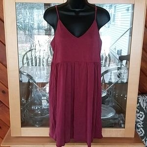 Strappy back cute dress!